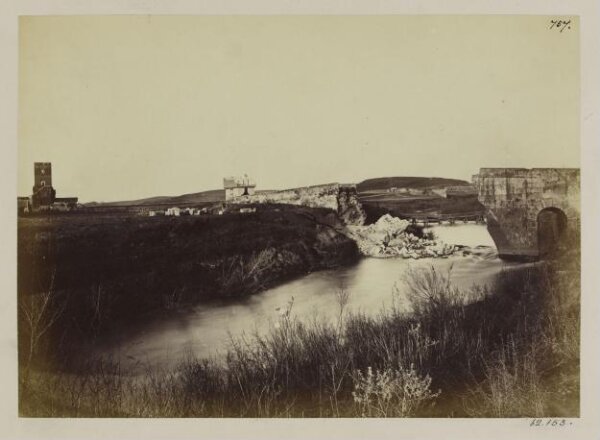 Parker, John Henry, Bridges - Pons Salarius, as destroyed by the Pope's soldiers in 1867.