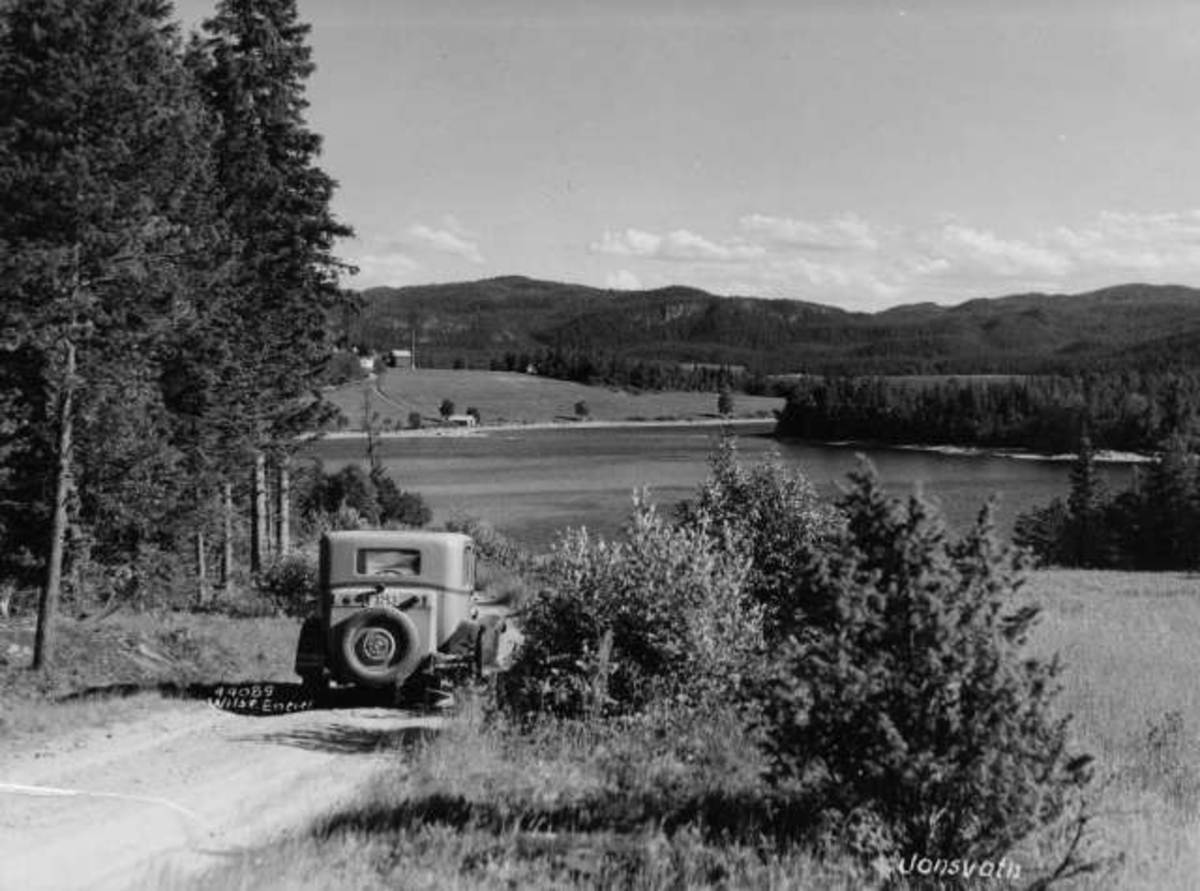 Anders Beer Wilse, Jonsvatnet 1936 Trondheim