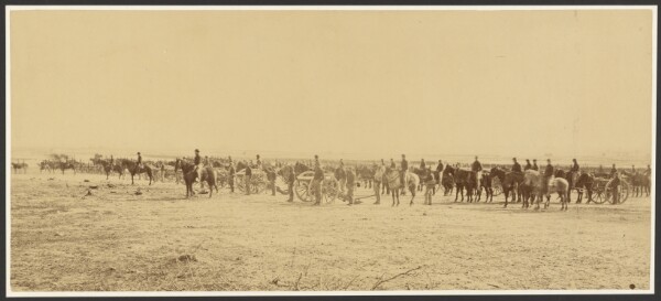 Unknown, [Civil War battlefield scene]