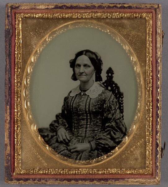 Unknown, [Portrait of a Seated Middle-aged Woman]