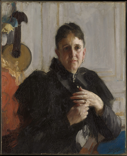 Anders Zorn, Mrs. John Crosby Brown (Mary Elizabeth Adams, 1842–1918)