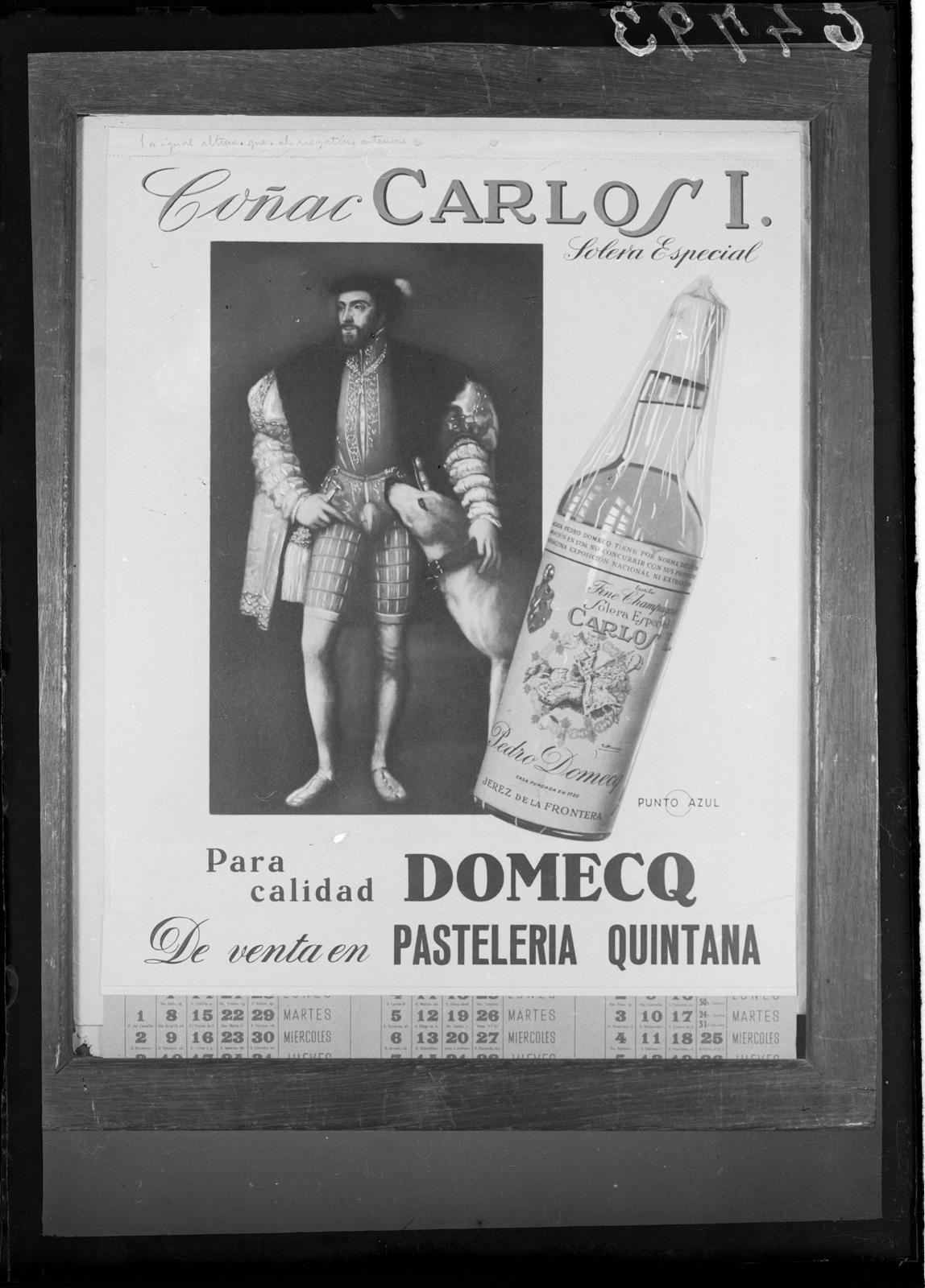 Desconegut, [Quintana pastry advertizing poster]