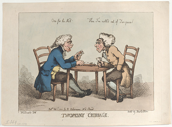 Thomas Rowlandson, Twopenny Cribbage