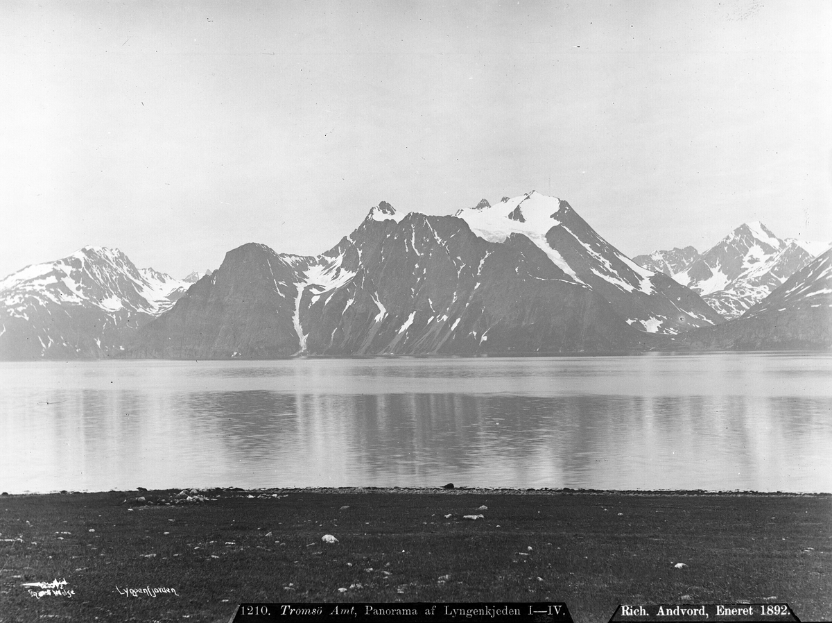 Axel Lindahl, Prot: Panorama af Lyngenkjeden I-IV