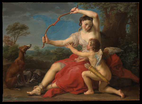 Pompeo Batoni, Diana and Cupid