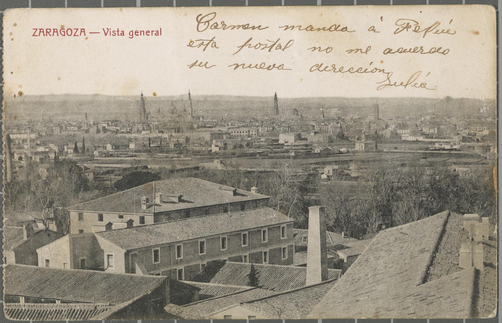 Desconegut, Zaragoza - Vista general