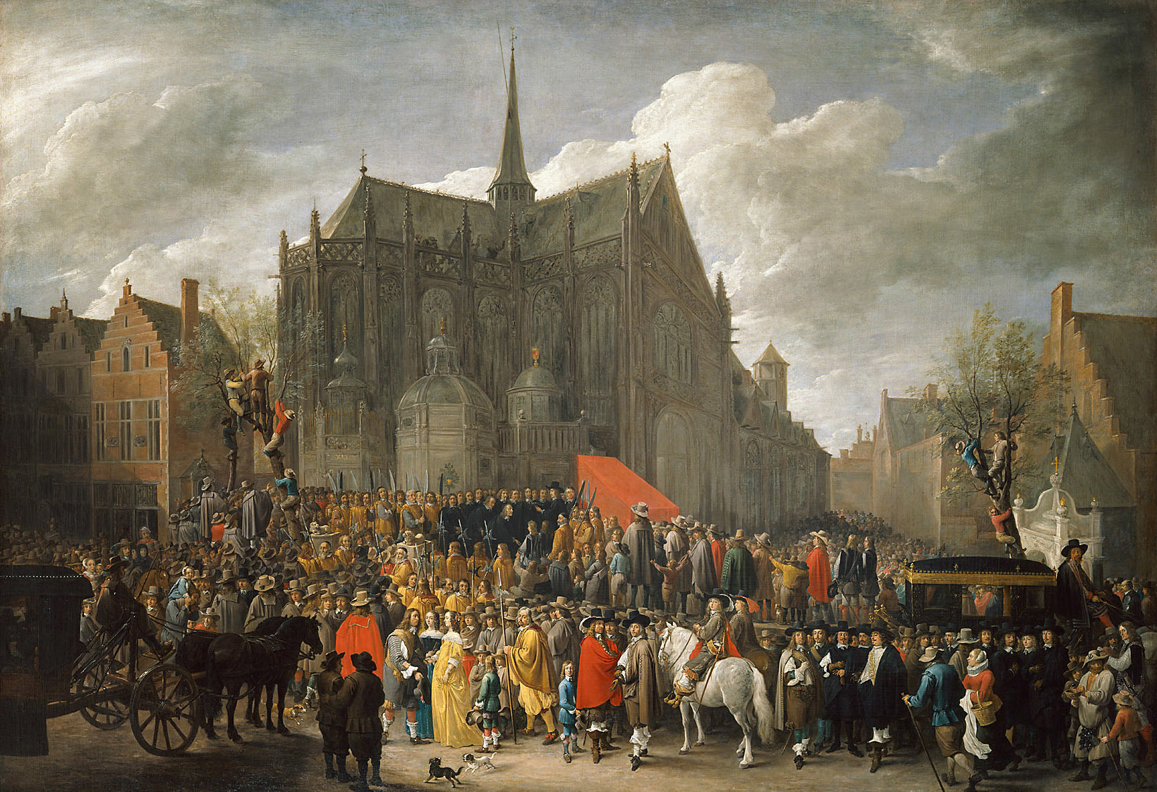 David Teniers the Younger, Bird Shoot in Brussels