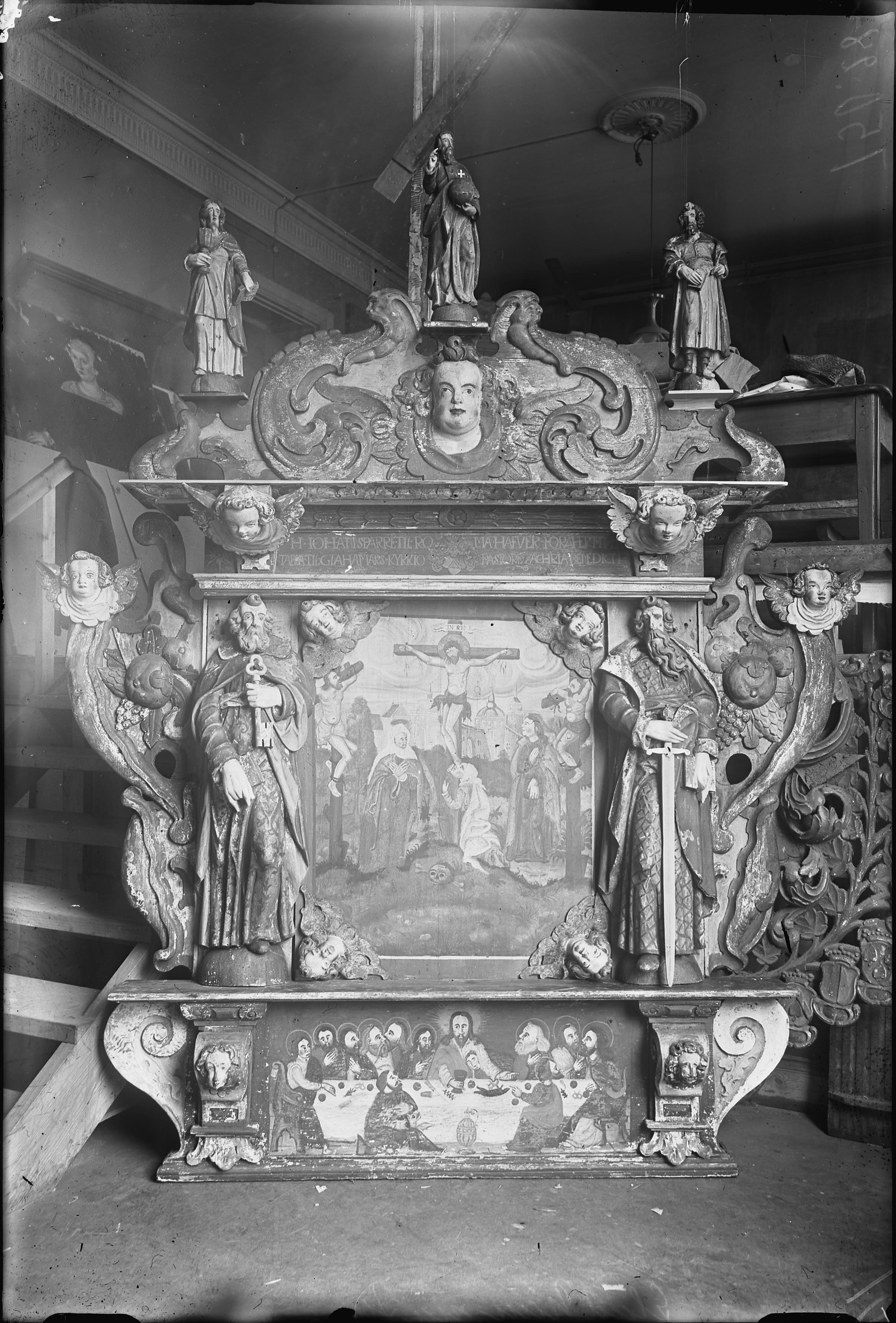Alfred Nilson, Gladhammars kyrka