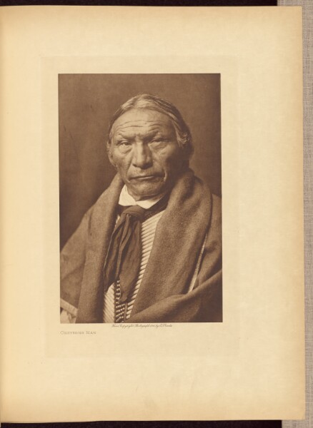 Edward S. Curtis, Cheyenne Man