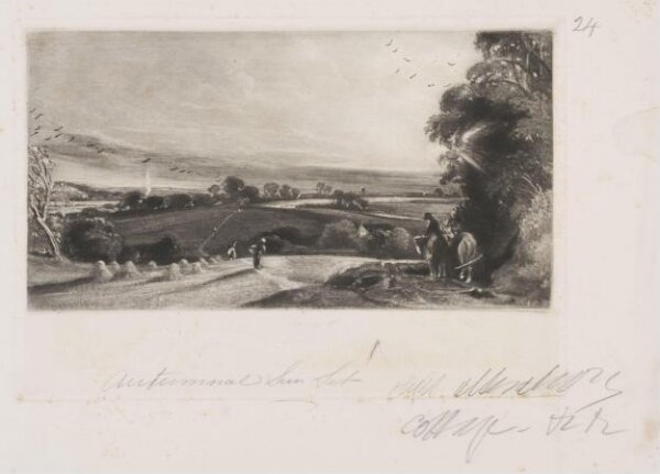 Constable, John RA, Autumnal Sun Set