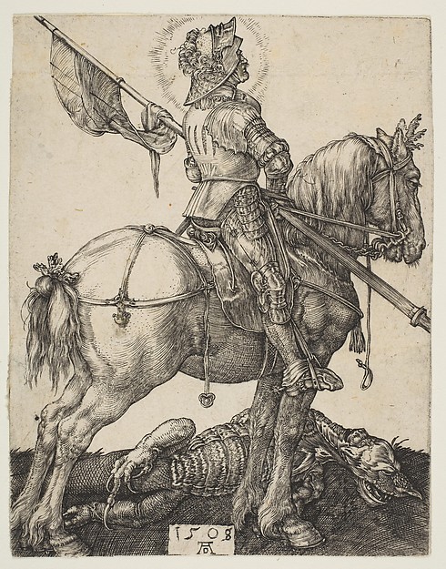 Albrecht Dürer, Saint George on Horseback