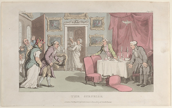 Thomas Rowlandson, The Surprise