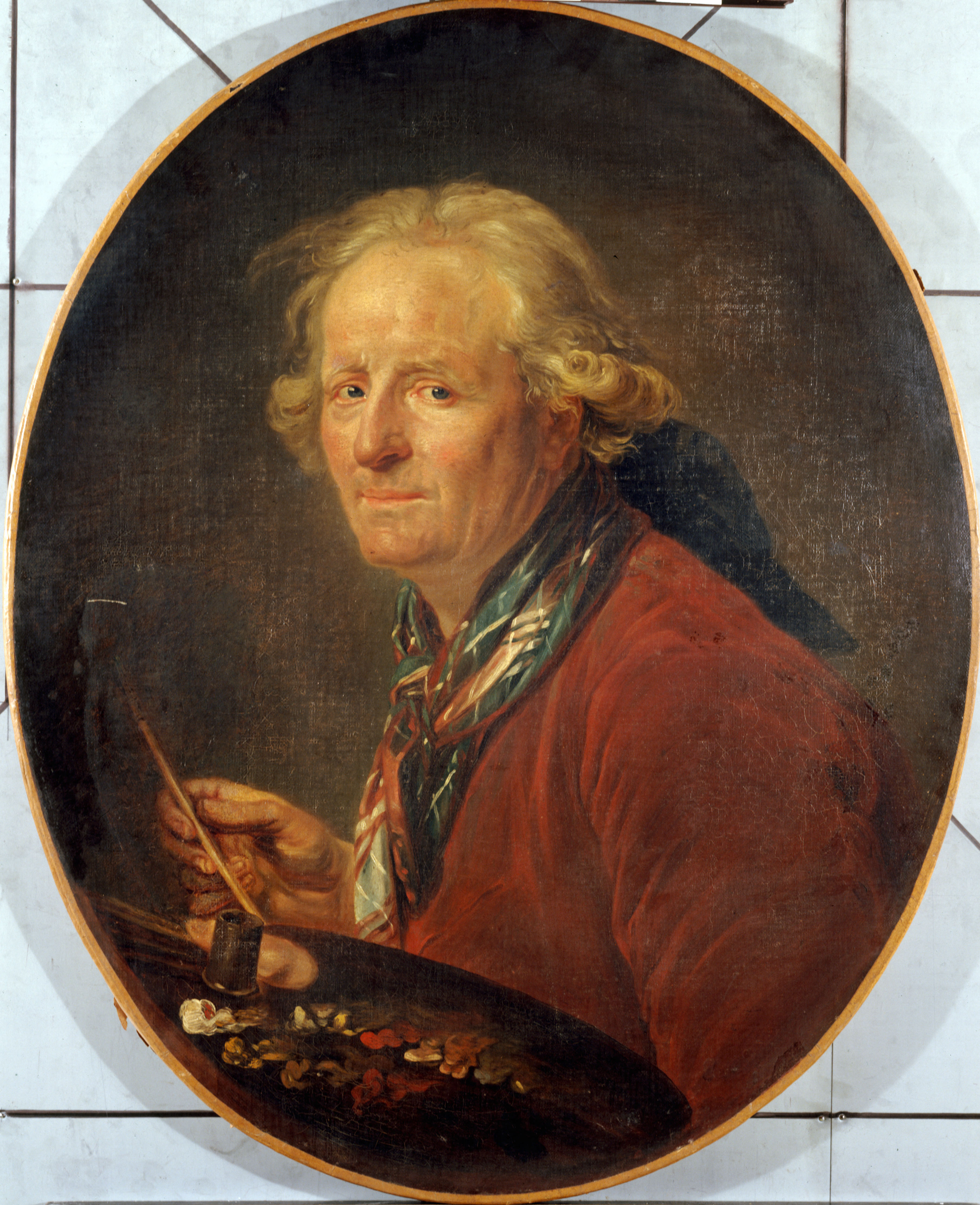 Anonyme, Autoportrait de Nicolas-Bernard Lépicié (1735-1784)