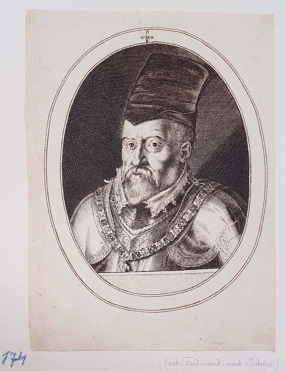 PietervanSchuppen, Porträt des Ferdinand II., Erzherzog von Tirol (1529 - 1595)