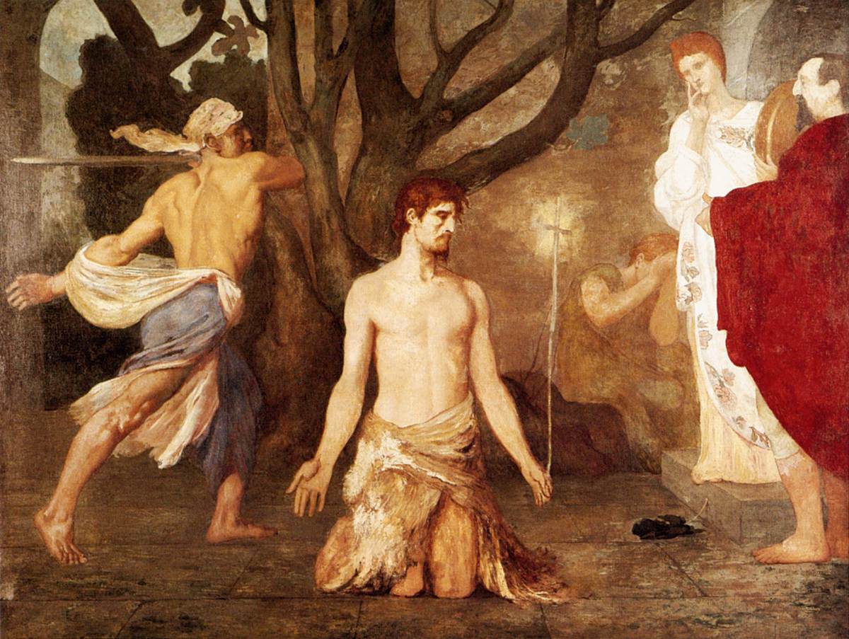 Pierre Puvis de Chavannes, The Beheading of Saint John the Baptist