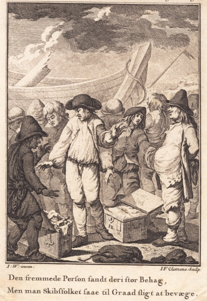 J.F. Clemens, Peder Paars efter strandingen på Anholt
