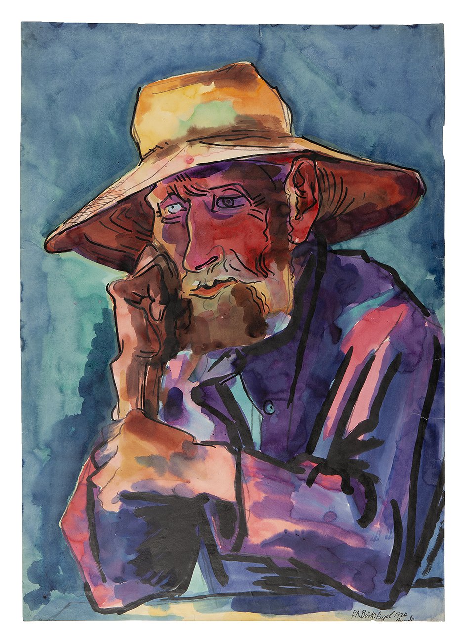 Peter August Böckstiegel, Westfälischer Bauer