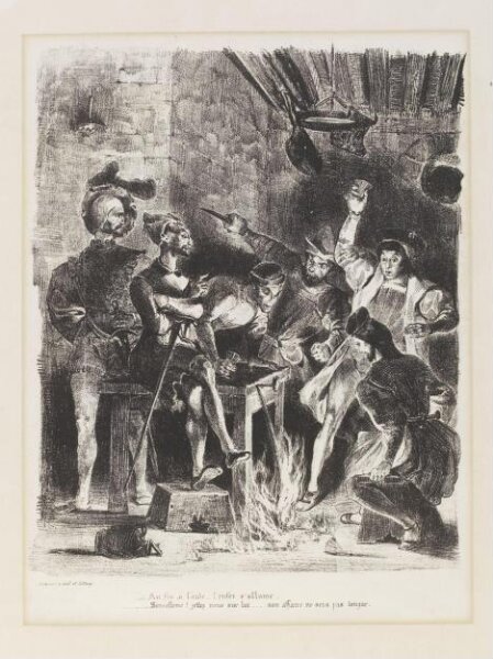 Eugene Delacroix, Faust