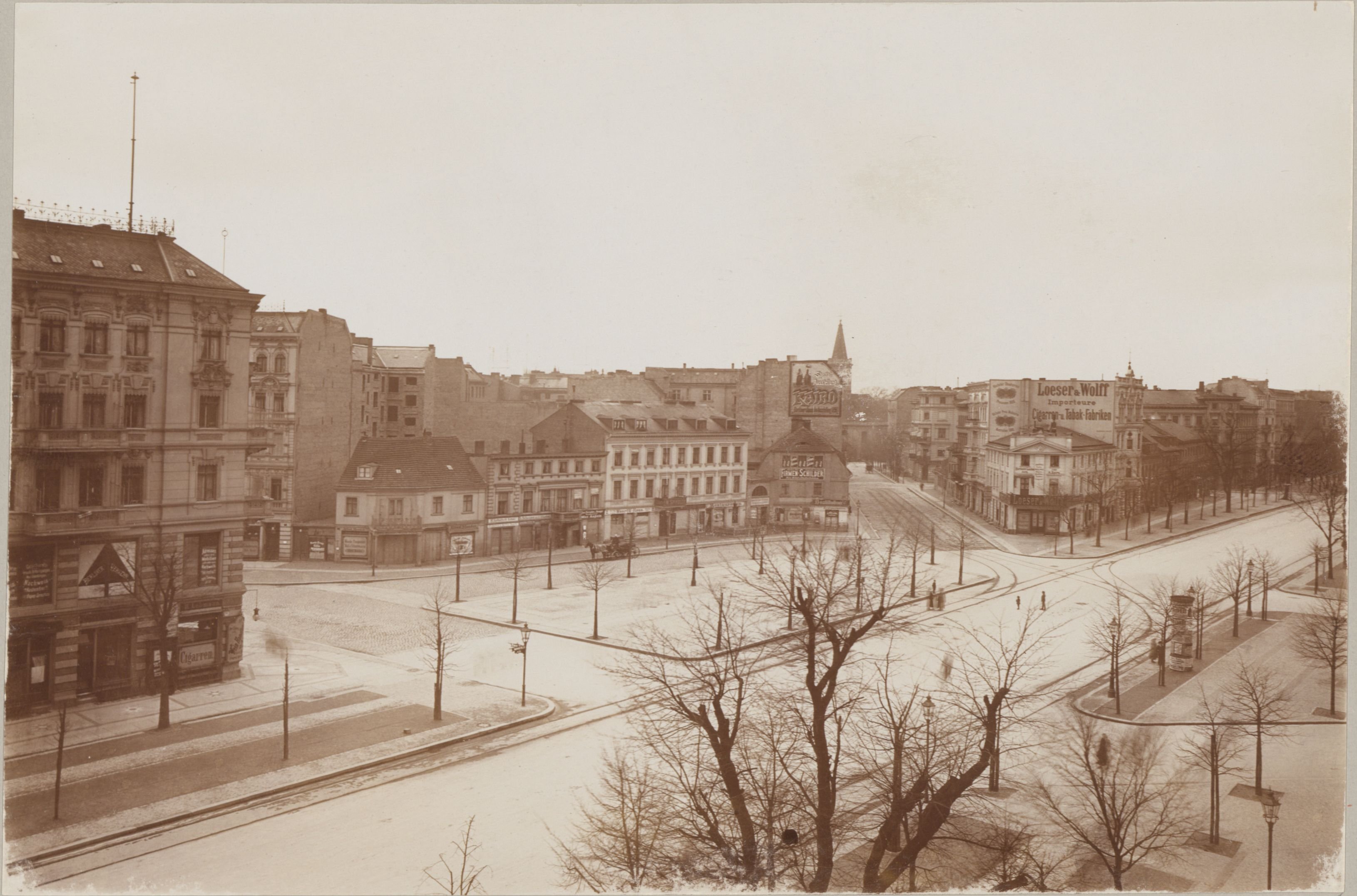 Unknown artist, Wilhelmplatz (Richard-Wagner-Platz)