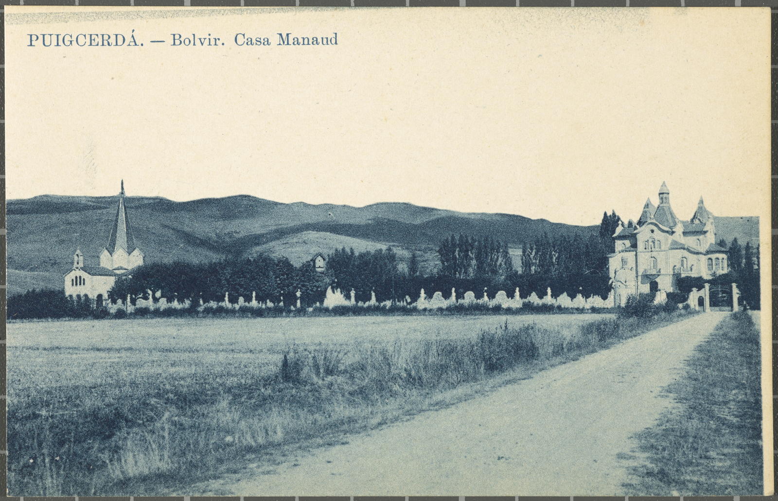 Desconegut, Puigcerdá. - Bolvir. Casa Manaud