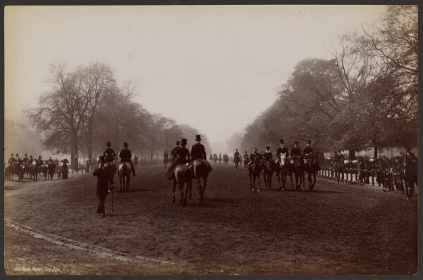 Francis Frith, Hyde Park, The Row
