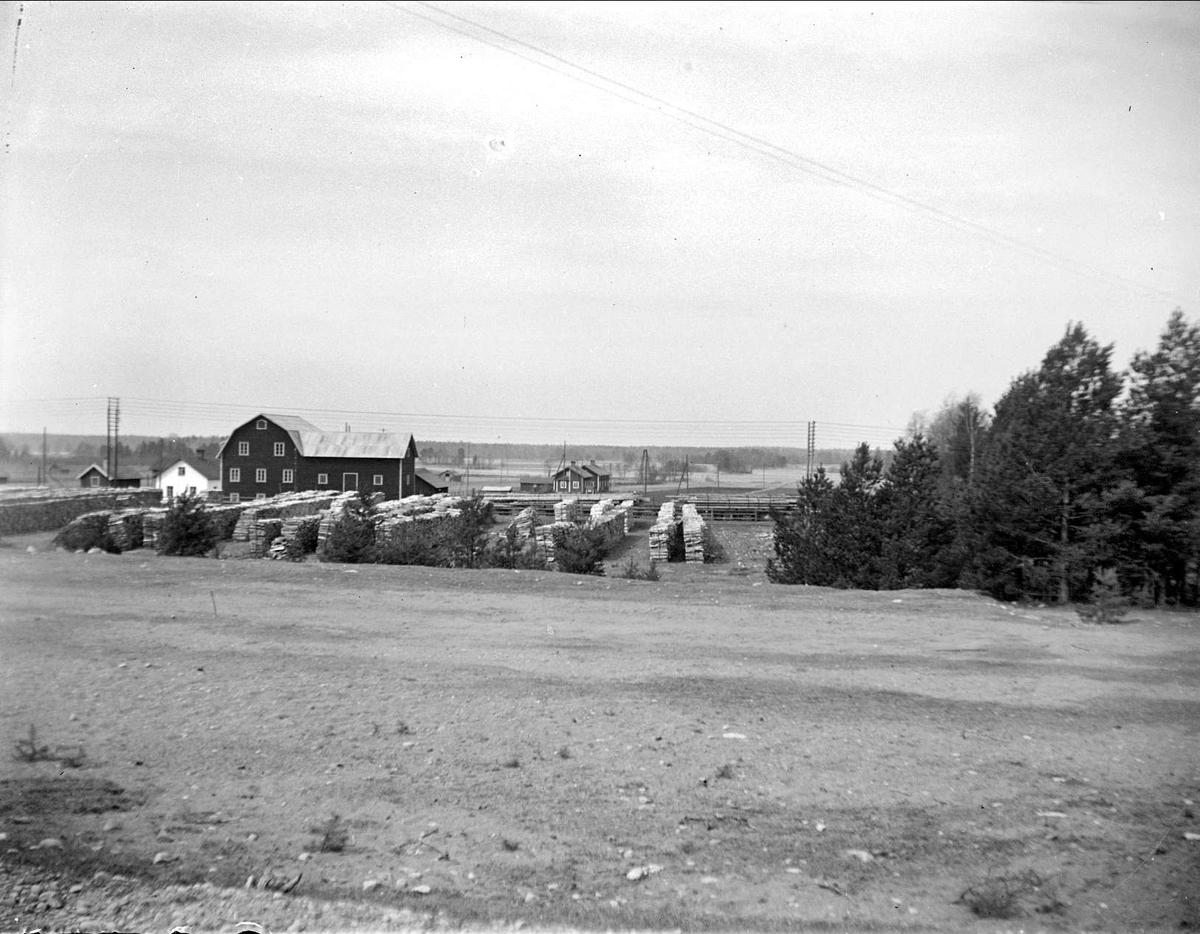 August Fredrik Schagerström, Sågverk i Mehedeby, Tierps socken, Uppland maj 1929