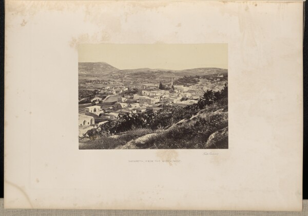 Francis Frith, Nazareth, From the North-West