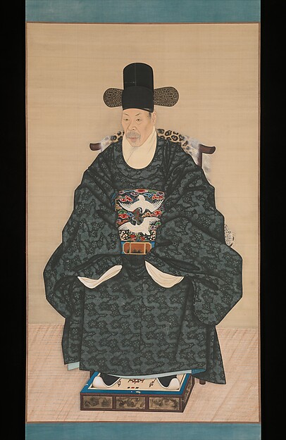 Unidentified artist, Portrait of Yun Dongseom (1710–1795)