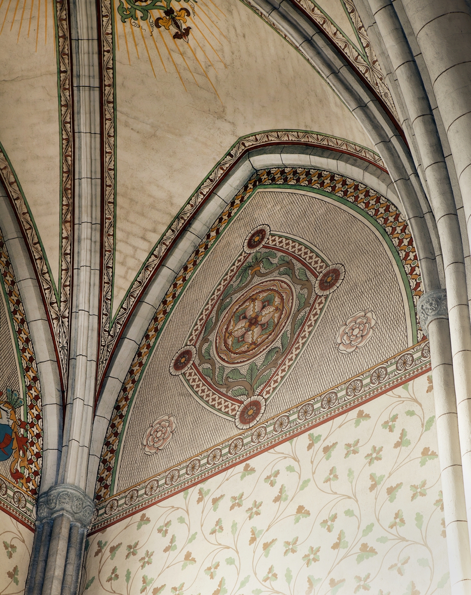 Olle Norling, The Western Wall in Skyttekoret (travé 25), Uppsala Cathedral, Uppsala 2013