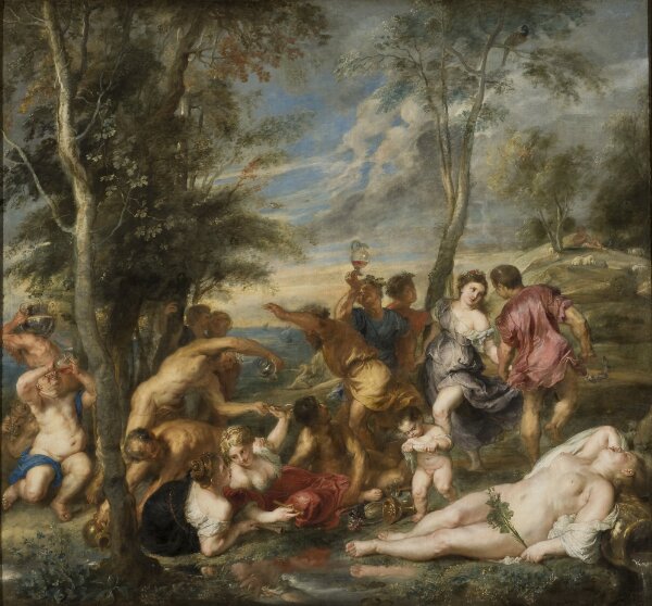 Peter Paul Rubens, Backanal på Andros