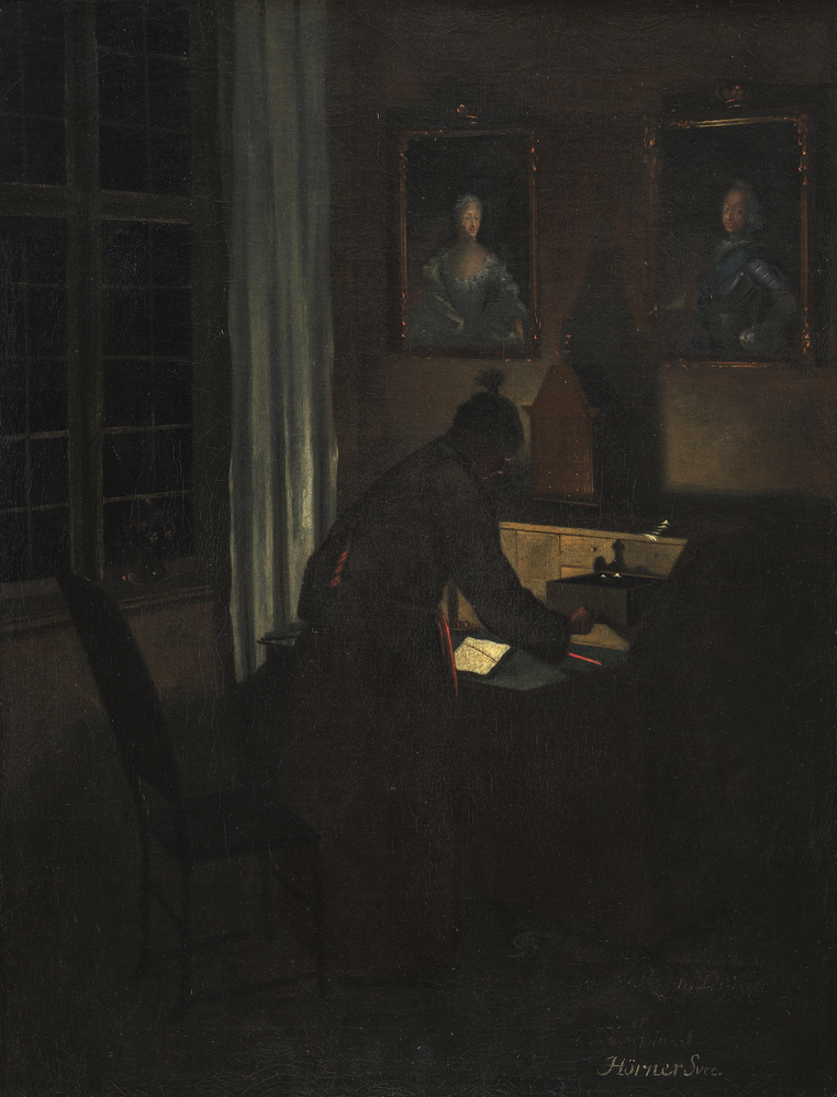 Johan Hörner, Afteninteriør