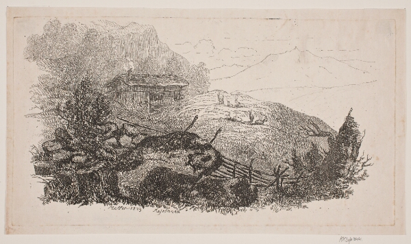 J.P. Møller, Bjergparti ved Meiringen