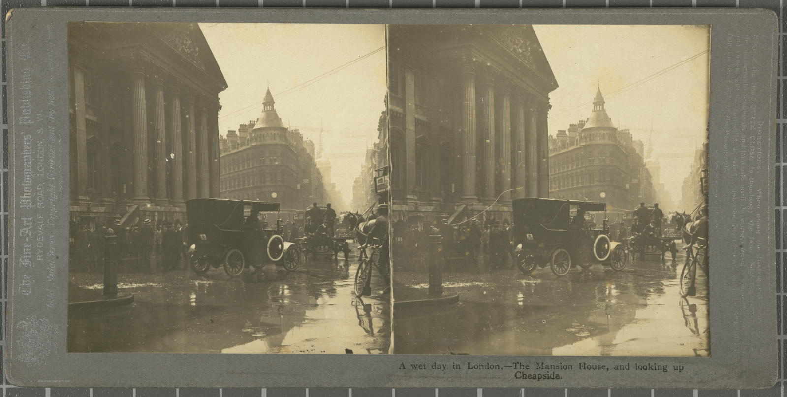 Desconegut, A wet day in London. Fine-Art Photog. Publish. Co.