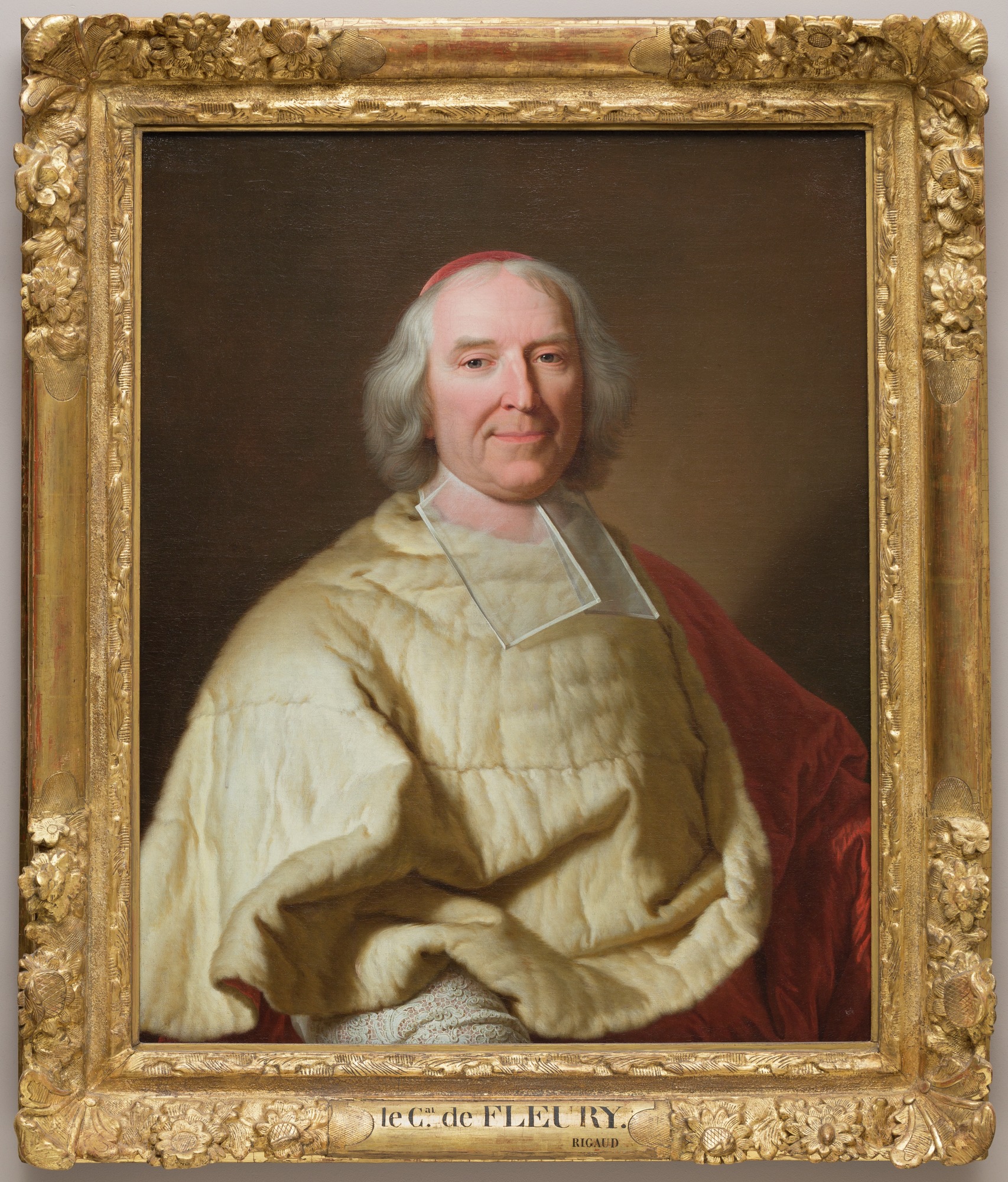 Hyacinthe Rigaud, Cardinal Andre Hercule de Fleury 1653-1743