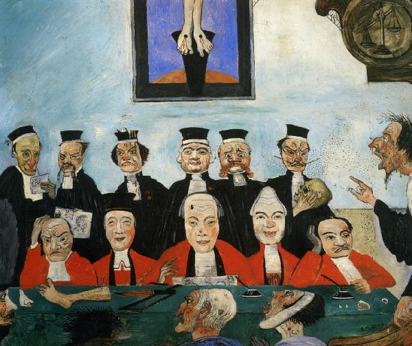 James Ensor, The Wise Judges