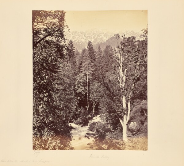 Samuel Bourne, View below the Meribul Pass, Singpore