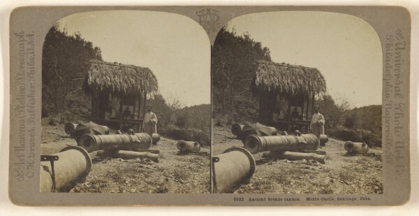 Carleton H. Graves, Ancient bronze cannon. Morro Castle, Santiago, Cuba.