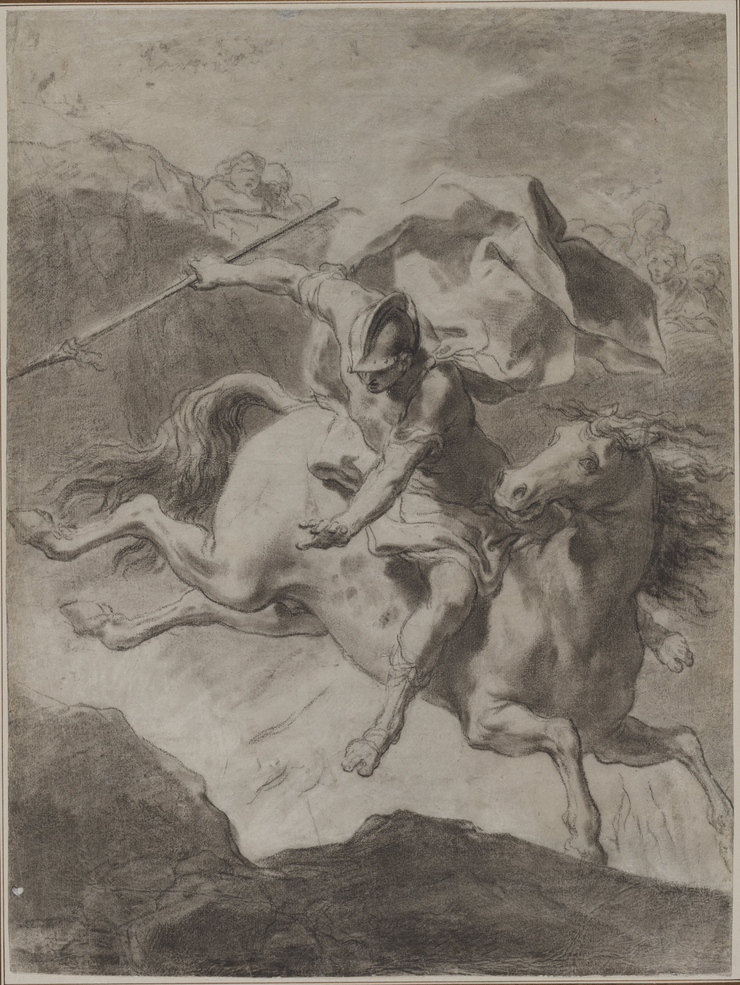 Gaetano Gandolfi, Death of Marcus Curtius