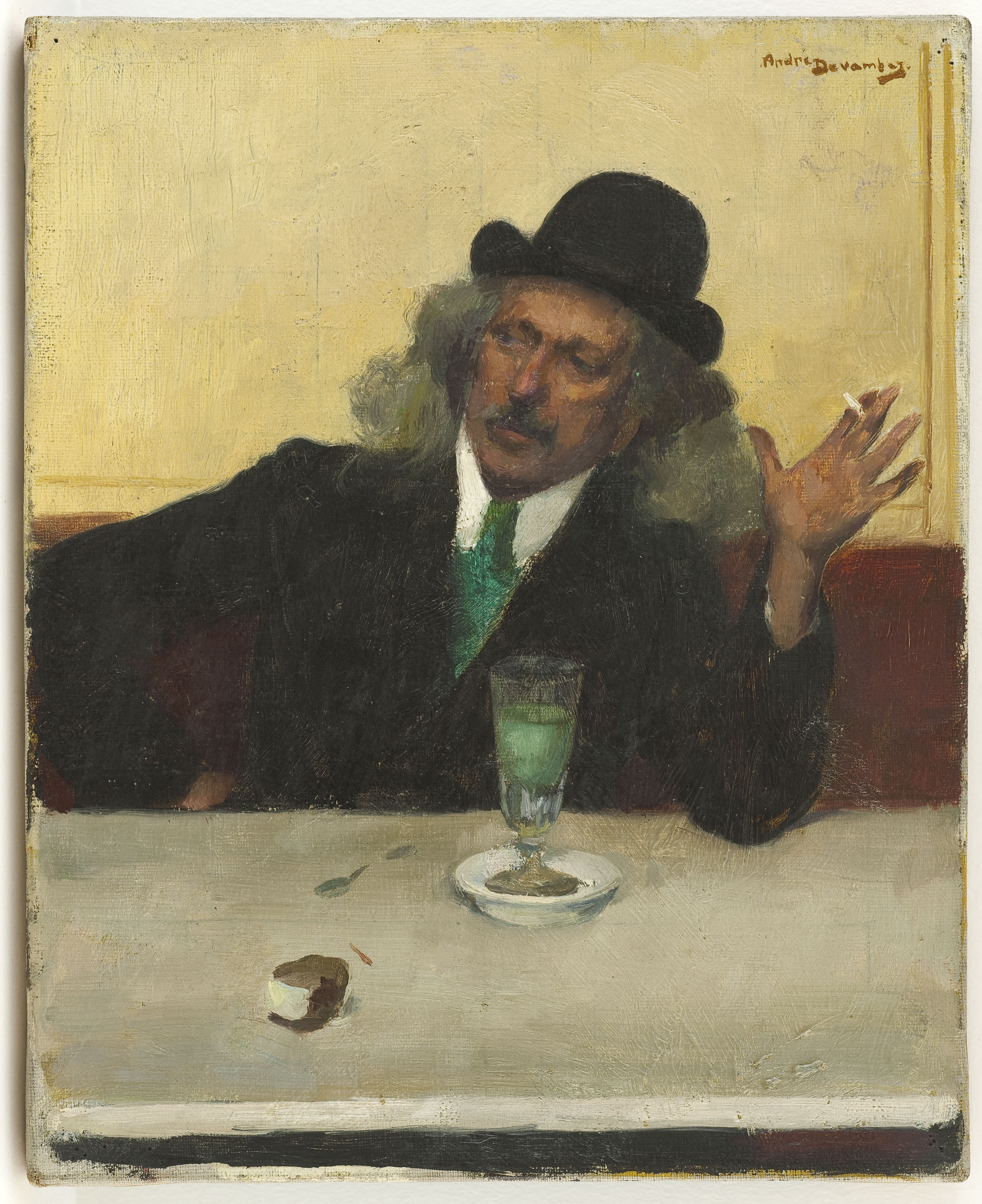 André Devambez, Au café