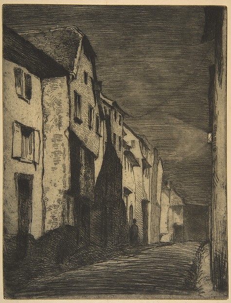 James McNeill Whistler, Street at Saverne