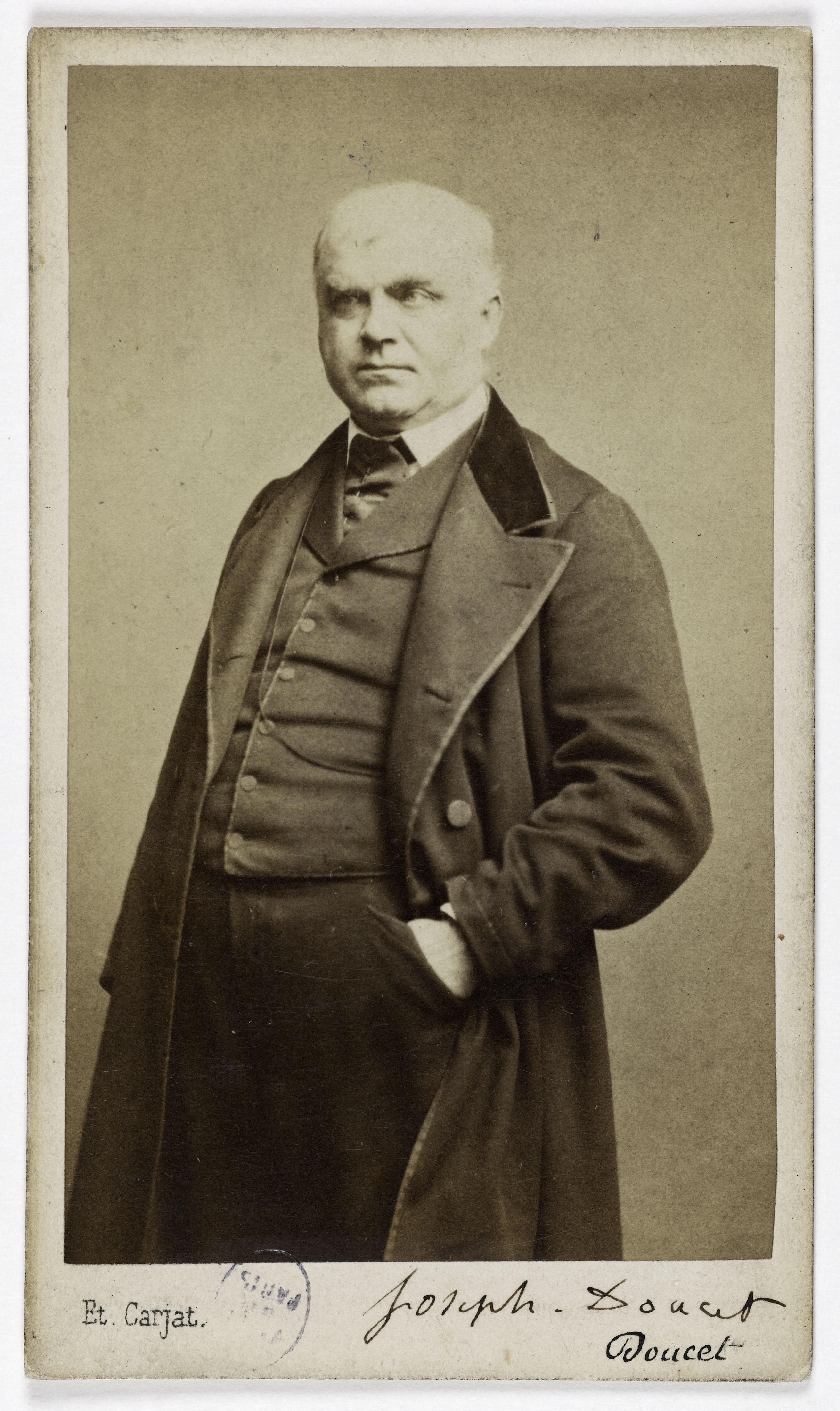 Carjat & Cie, Portrait de Doucet Joseph