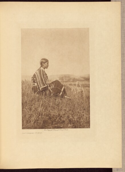 Edward S. Curtis, Day-dreams - Piegan