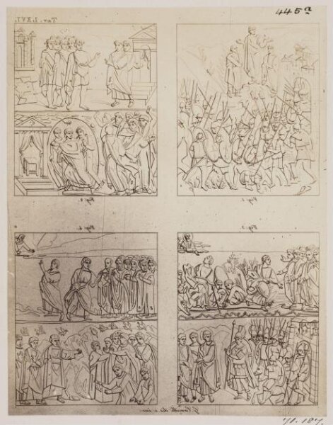 Parker, John Henry, Mosaic Pictures in S. Maria Maggiore, A.D. 440 (from an engraving)