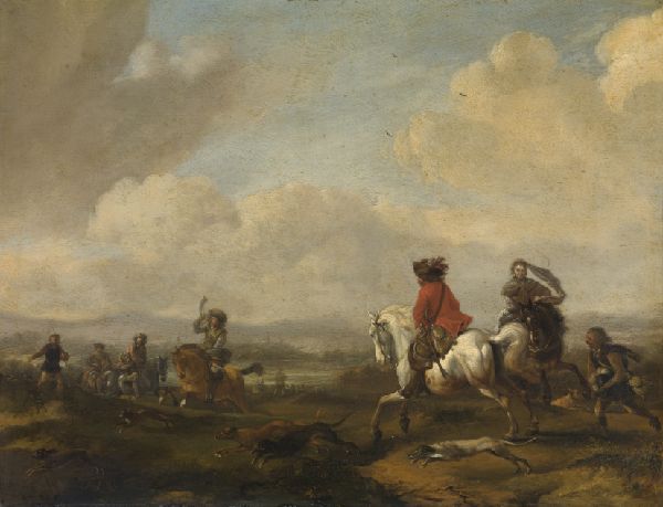 Philips Wouwerman, The Drive