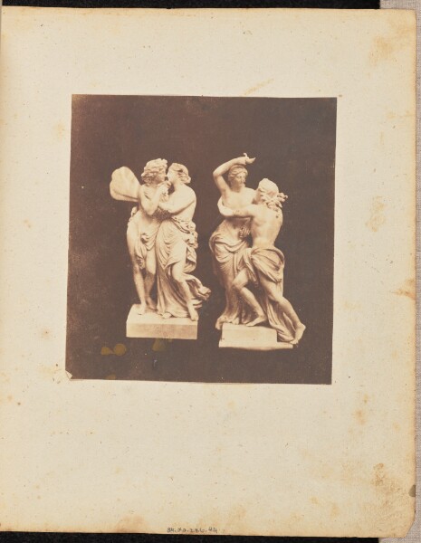 Jakob Höflinger, [View of two sculptures]