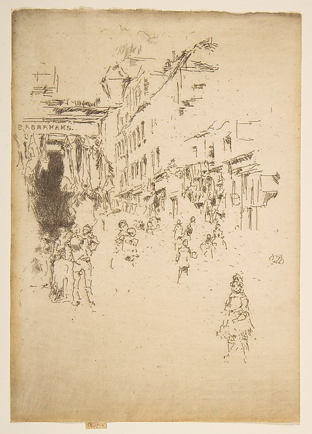 James McNeill Whistler, Cutler Street, Houndsditch