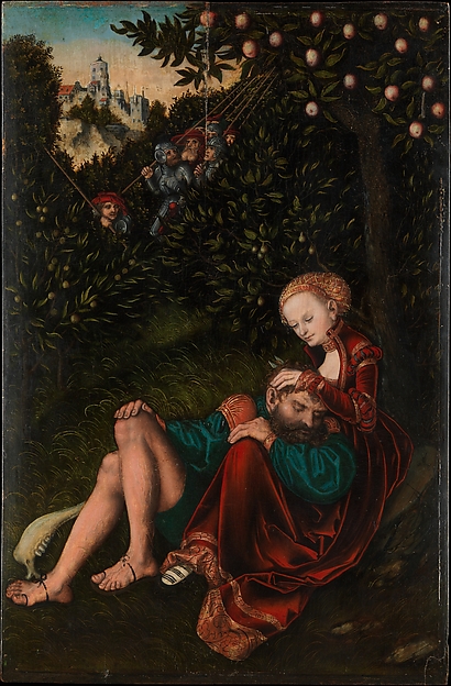Lucas Cranach the Elder, Samson and Delilah
