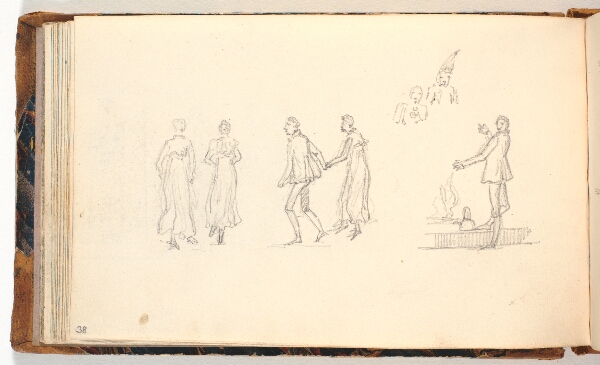 Martinus Rørbye, Figurstudier