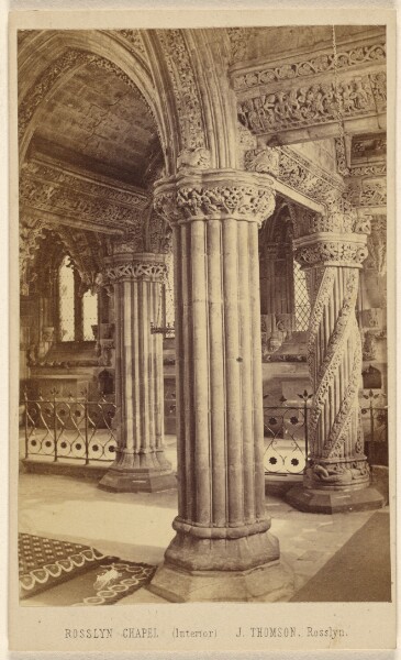 John Thomson, Rosslyn Chapel (Interior)