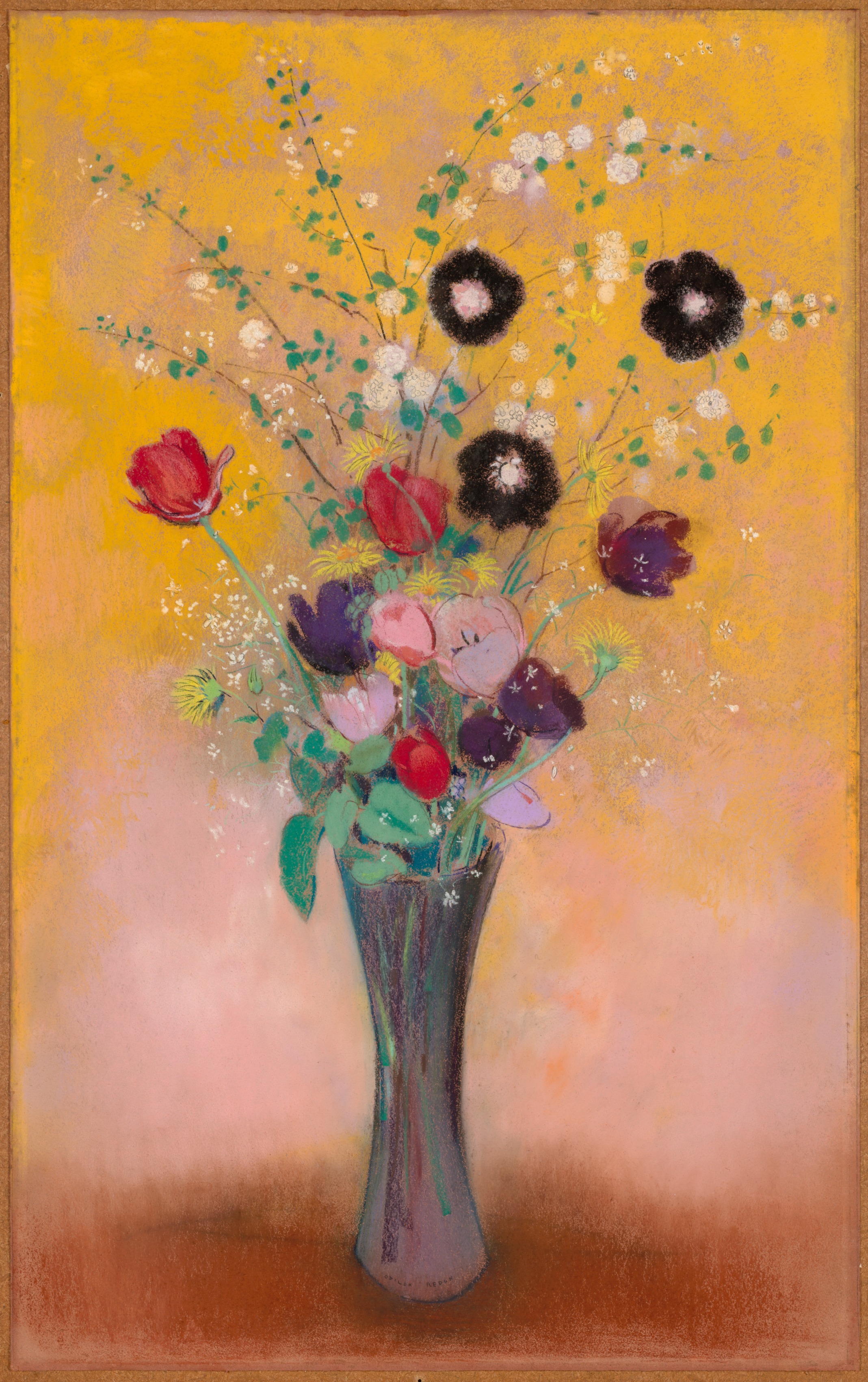 Odilon Redon, Vase of Flowers